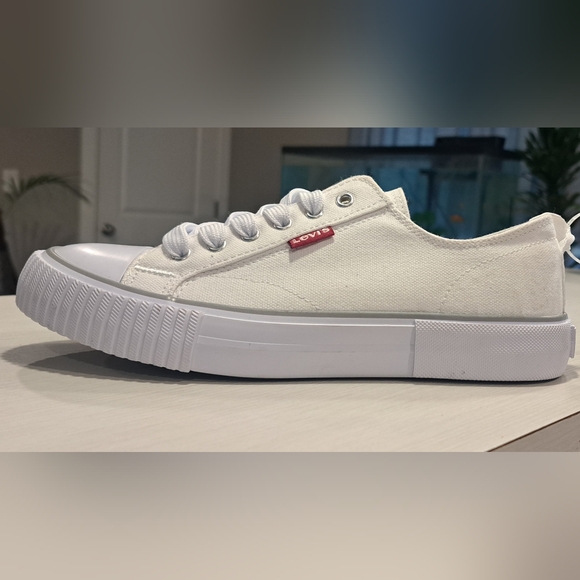 Levi's Kids Anikin Durable Canvas Casual Lowtop Unisex Sneaker Shoes Size 2 - Picture 8 of 8